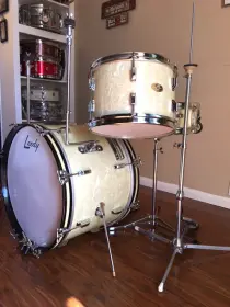 Leedy 1960 Black Diamond Pearl Kit