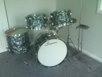 Vintage Slingerland Set - 24&quot; base, 15&quot; toms