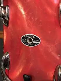 FOR SALE: Vintage 1970s Slingerland 14&quot; Tom in Red Satin Flame