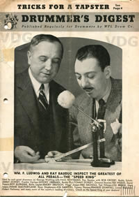 Check this awesome 1940's Vintage Drummer's Digest from WFL